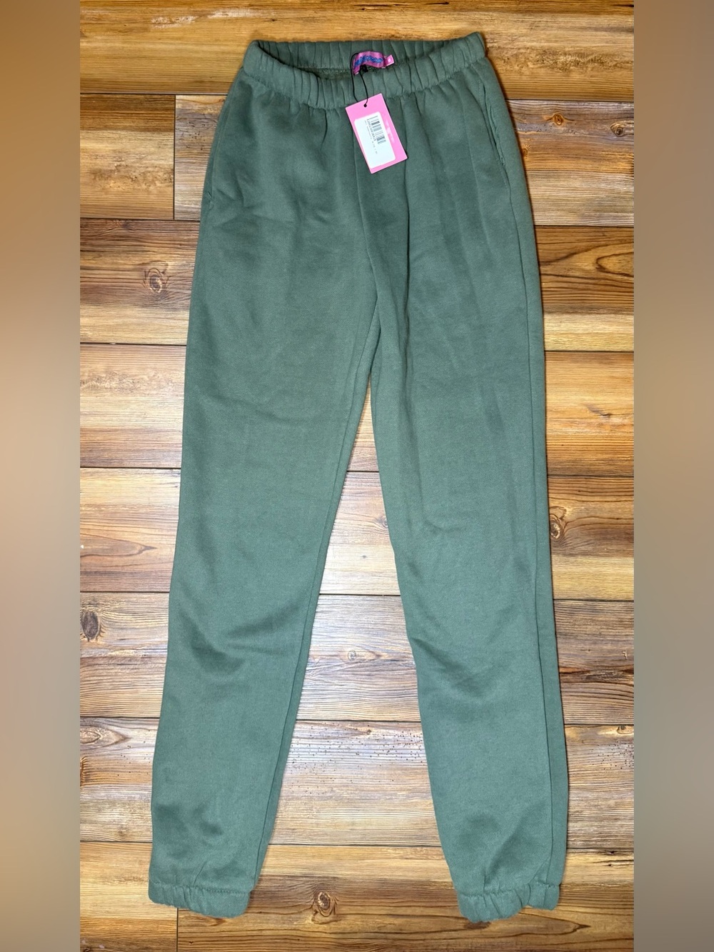 Edikted Olive Green Joggers Womens Small NWT Streetwear Lounge Pants